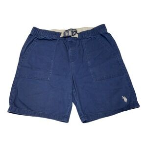 U.S. Polo Assn. Men's Navy Blue Drawstring Chino Shorts XXL